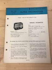Ultra service sheets for sale  STEVENAGE