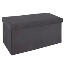 Pouf pliable velours d'occasion  Mouans-Sartoux