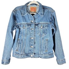 Jaqueta Levis Denim Caminhoneiro Feminina Média Tipo III Rock Retro Cápsula Clássica comprar usado  Enviando para Brazil