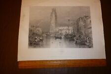 Original antique lithograph for sale  BRIDGNORTH