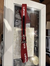 Levi red canvas for sale  POLEGATE