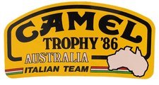 Adesivo camel trophy usato  Sarzana