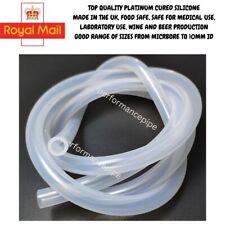 Clear silicone pipe for sale  TEIGNMOUTH