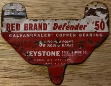 Vtg red brand for sale  Lewistown