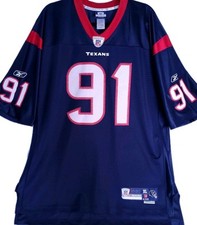 Camiseta Houston Texans XL TALL Reebok autêntica costurada NFL equipamento de campo  comprar usado  Enviando para Brazil