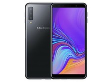 Używany, Smartfon Samsung Galaxy A7 (2018) 4/64GB LTE A750 Czarny | Stan: TOP na sprzedaż  PL