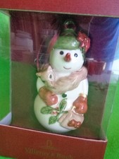 Weihnachts porzellan schneeman gebraucht kaufen  Mitwitz