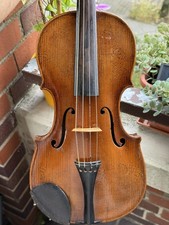 Muy Antiguo Violin 4/4 Geige Violon comprar usado  Enviando para Brazil