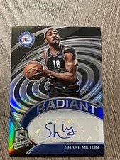 2020-21 Panini Spectra Radiant Signatures 54/99 Shake Milton #RSI-SML automático comprar usado  Enviando para Brazil