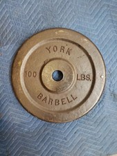 York barbell 100lb for sale  Biscoe