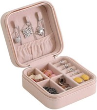 Mini caixa organizadora de joias portátil de viagem estojo caixa de presente de armazenamento para meninas mulheres comprar usado  Enviando para Brazil