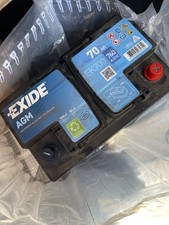 Exide agm gel for sale  WORKSOP