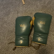 Luvas de boxe Vali Lancer, couro genuíno, luvas de MMA Sparring Muay Thai comprar usado  Enviando para Brazil