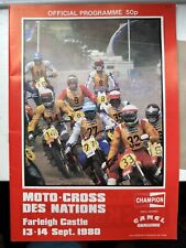 motocross programme for sale motocross programme for sale EXETER