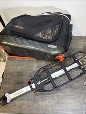 Usado, Bolsa de armazenamento porta-malas de bicicleta IBERA PakRak clip-on sistema de bicicleta de liberação rápida 14D comprar usado Usado, Bolsa de armazenamento porta-malas de bicicleta IBERA PakRak clip-on sistema de bicicleta de liberação rápida 14D comprar usado  Enviando para Brazil