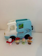 DISNEY FISHER PRICE LITTLE PEOPLE TOY STORY RV KAMPER I FIGURKI JESSIE WOODY , używany na sprzedaż  Wysyłka do Poland