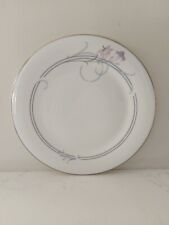Pratos laterais Royal Doulton Allegro x8 porcelana óssea vintage rosa cinza tom prateado   comprar usado  Enviando para Brazil