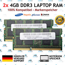 8 GB (2x 4 GB) SODIMM DDR3 SODIMM para Toshiba Satellite U920t U940 memoria RAM segunda mano  Embacar hacia Argentina