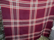 Wool blanket throw for sale  MATLOCK