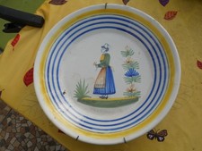 Assiette ancienne faience d'occasion  Thourotte