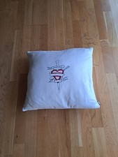 White dwell cushion for sale  LONDON