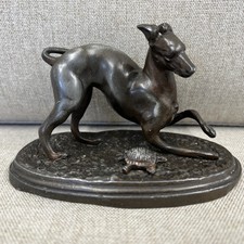 Vintage spelter greyhound for sale  ENFIELD