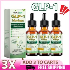 1-3PACK GLP-1 Moringa Slimming Health Boost Drops Liquid Docteat 30ml 2025 NOVO comprar usado  Enviando para Brazil