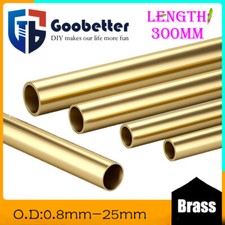 Tubo de latão O.D:0.8mm 0.9mm 1mm 1.2mm 1.3mm 1.5mm 1.6mm 1.8mm -25mm comprimento:300mm comprar usado  Enviando para Brazil