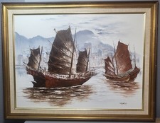 Vintage oil painting for sale  GLENROTHES