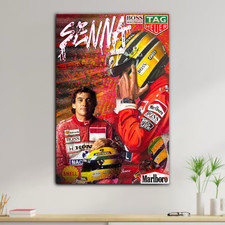 Tableau ayrton senna d'occasion  Beaugency