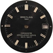 BREITLING 1884 - CRONÔMETRO - AUTÊNTICO - Ø 28,4 MM - PEÇA DE MOSTRADOR DE RELÓGIO SUÍÇO FABRICANTE DE EQUIPAMENTO ORIGINAL comprar usado  Enviando para Brazil