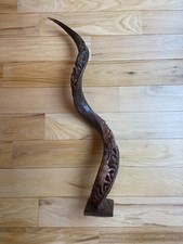 Hand carved kudu for sale  Williamsburg