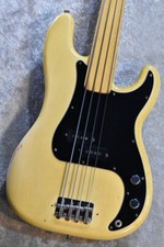 Guitarra Fender '76 Fretless Precision Bass Ash Maple Blonde Vintage 4.80kg 1976 comprar usado  Enviando para Brazil