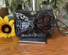 Coach black patent for sale  York