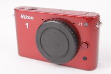 Usado, Corpo da câmera Nikon 1 J1 10.1MP vermelho sem espelho LEIA peças/reparo #T-35435 comprar usado  Enviando para Brazil