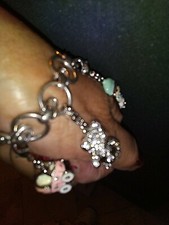 Bracelet breloques argent d'occasion  Salernes