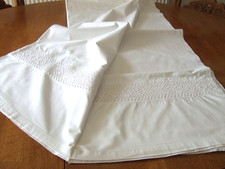 Vintage white single for sale  STOKE-ON-TRENT