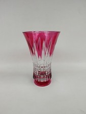 Vase cristal rose d'occasion  Franconville