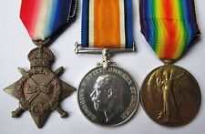 Ww1 medal trio for sale  LEICESTER