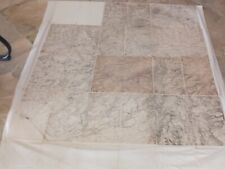 Grande carta geografica usato  Siracusa
