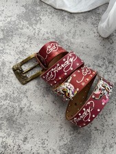 Cinto de couro Ed Hardy Tiger Y2K comprar usado  Enviando para Brazil