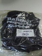 Ropa de protección Rainfair negra manga SBR-LAB 17050 U segunda mano  Embacar hacia Mexico