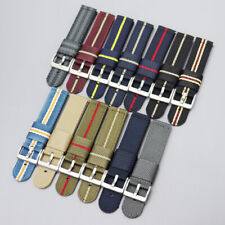 Pulseira de relógio de lona de náilon premium universal multicolorida conector 20/22 mm comprar usado  Enviando para Brazil