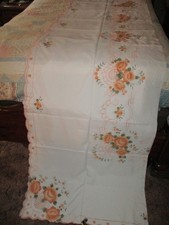 Beautiful embroidered table for sale  San Andreas