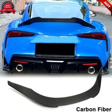 Usado, Para Toyota Supra A90 A91 MK5 2018-2022 porta-malas traseiro de carbono real spoiler asa lábio comprar usado  Enviando para Brazil