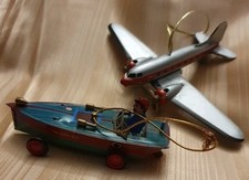 Tin plate airplane for sale  CHELMSFORD