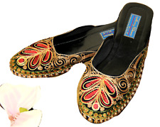 Pantolette sandalette bestickt gebraucht kaufen  Weimar