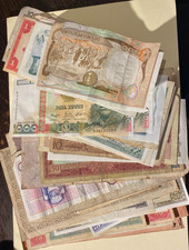 banknotes collection for sale  LLANFAIRFECHAN