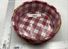 Longaberger red white for sale  Detroit