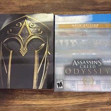 Assassin's Creed Odyssey Gold Edition Steelbook - PS4 + Capa testada perfeita comprar usado  Enviando para Brazil